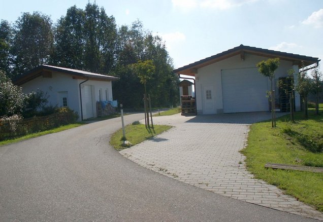 Unterkellerte Lagergebäude (Bj. 2005 und 2009)