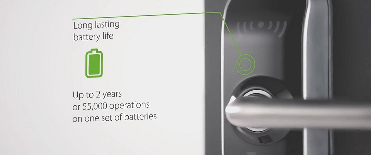 Paxton Zutrittskontrolle Batteriestatus