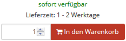 Artikel ist sofort verfügbar